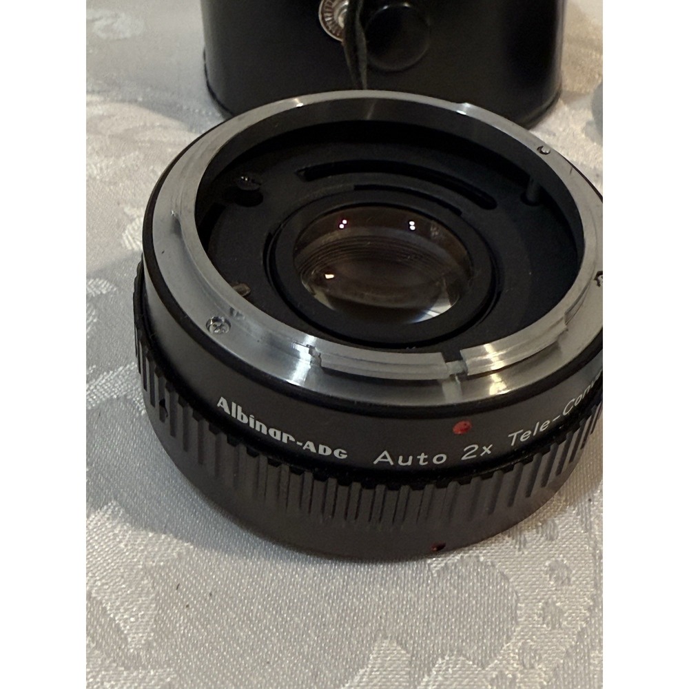 Albinar ADG Auto 2X Tele Converter for Canon FD Mount SLR Film Camera Lens *VG*